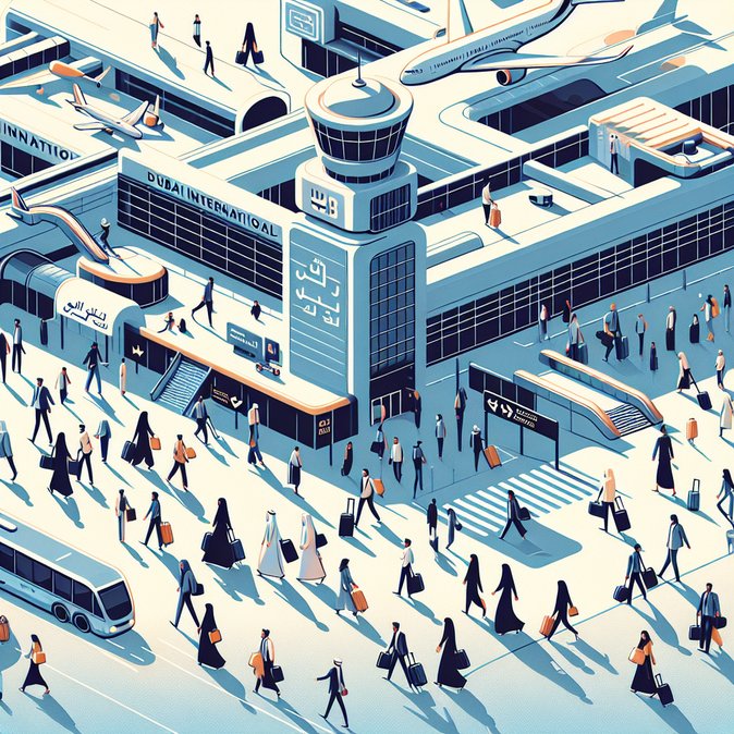 DXB keeps security queues below 45 minutes despite weekend surge