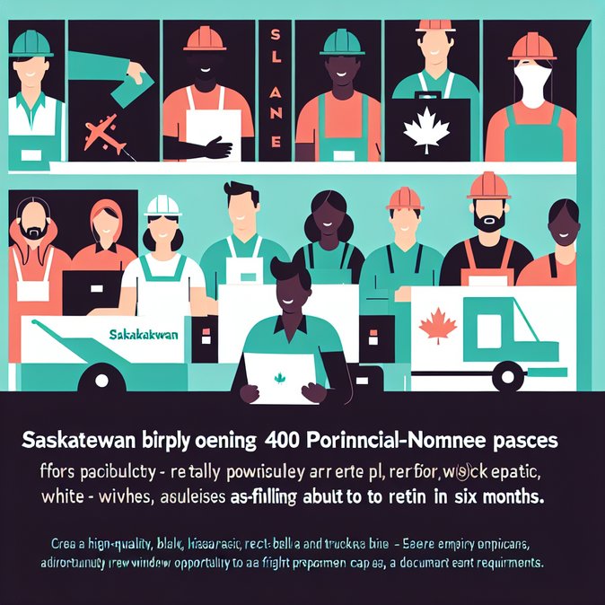 Saskatchewan Opens One-Day SINP Intake Window, Prioritising Workers Nearing Permit Expiry