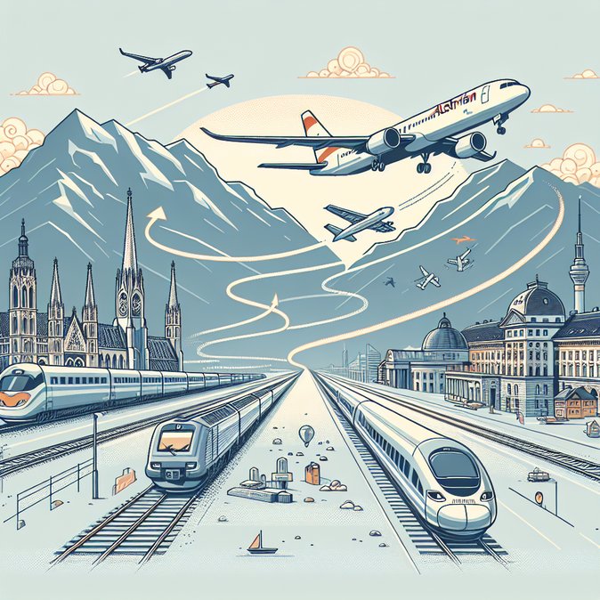 AIRail lance la liaison Klagenfurt–Vienne, offrant au sud de l’Autriche une connexion rail-avion à partir du 14 décembre