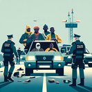 Polish Border Guard foils Lithuania route smuggling attempt, arresting driver and three irregular migrants