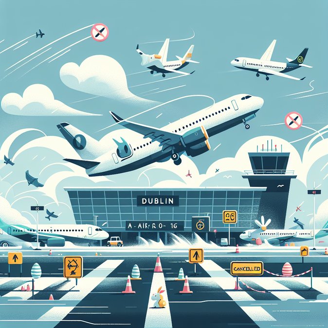 Storm Dave Grounds 17 Flights and Tests Dublin Airport’s Resilience