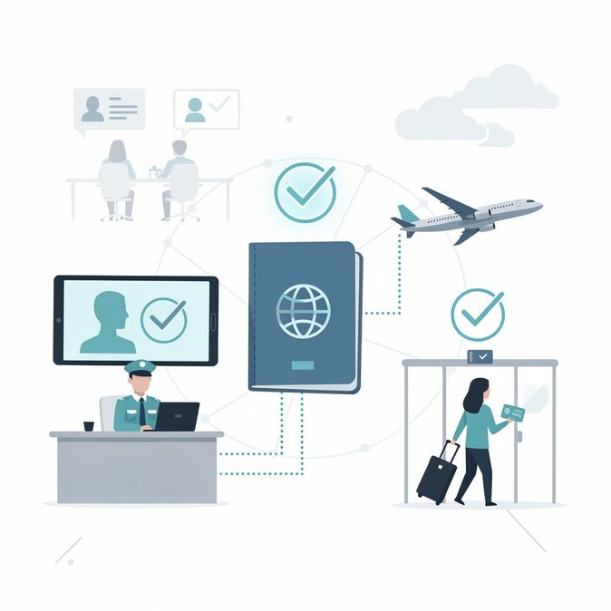 Reino Unido elimina las pegatinas físicas de visa y hace obligatorias las eVisas digitales a partir del 1 de julio