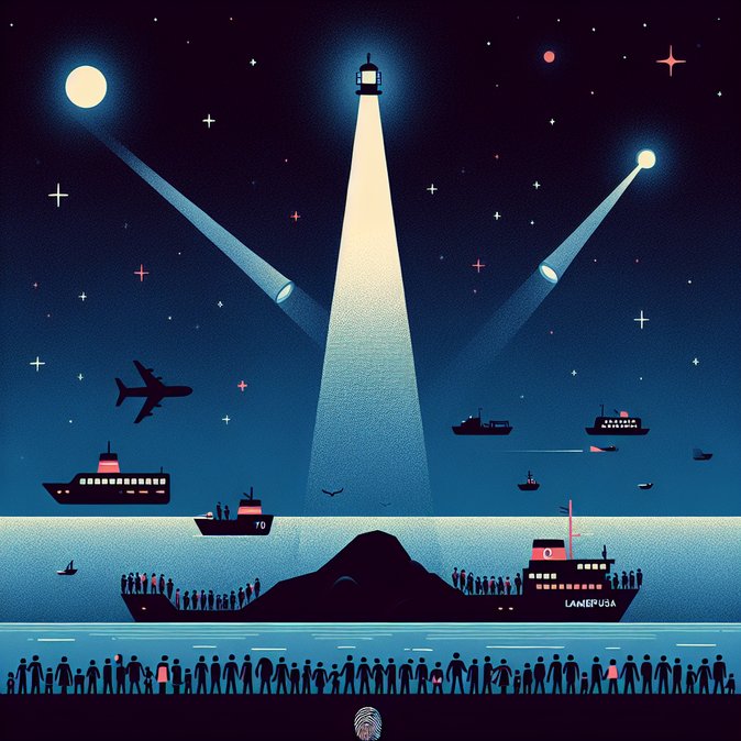 New Wave of Arrivals Pushes Lampedusa Migrant Hotspot Near Breaking Point