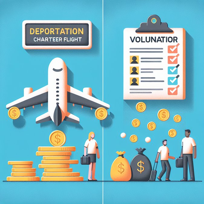 €325k charter flights for deportations spark public fury and push for cheaper voluntary returns