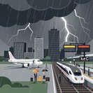 Frankfurt & Rhein-Main brace for ‘weather roller-coaster’: DWD warns of storms that could disrupt flights and rail