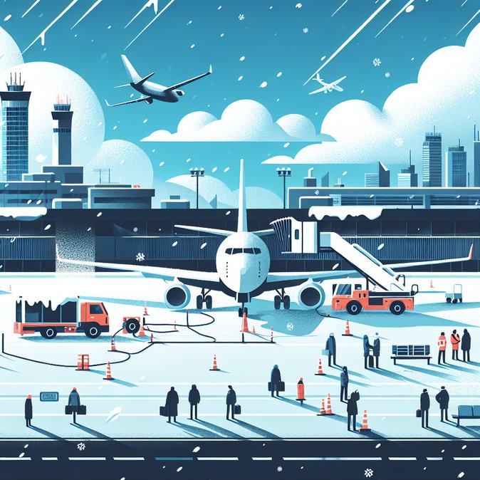 柏林-勃兰登堡机场冰冻停运24小时后恢复正常运营