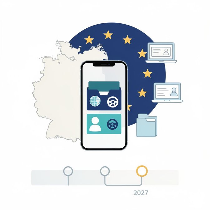 El Bundestag inicia el debate sobre la ley de Billetera de Identidad Digital para permitir la e-ID transfronteriza en 2027