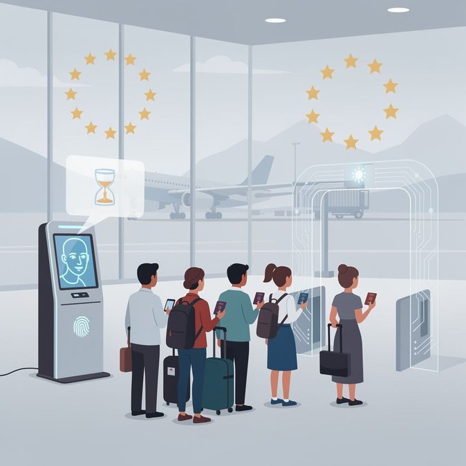 L'UE reporte le lancement de l'ETIAS à 2027 après le chaos des files d'attente liées au Système d'Entrée/Sortie (EES)