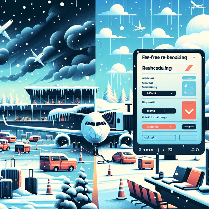 Air Canada Issues Winter-Storm Travel Waiver, Offers Free Re-booking for Affected Passengers