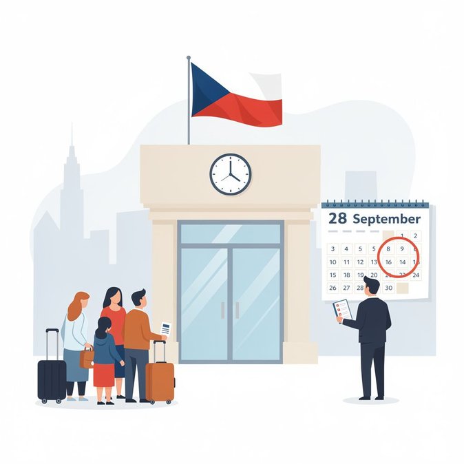 Czech Statehood Day Shuts Immigration Offices, Pauses In-Person Visa Services
