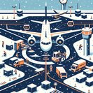 Un week-end enneigé perturbe plus de 150 vols à Zurich et Genève, incitant à une révision des opérations hivernales