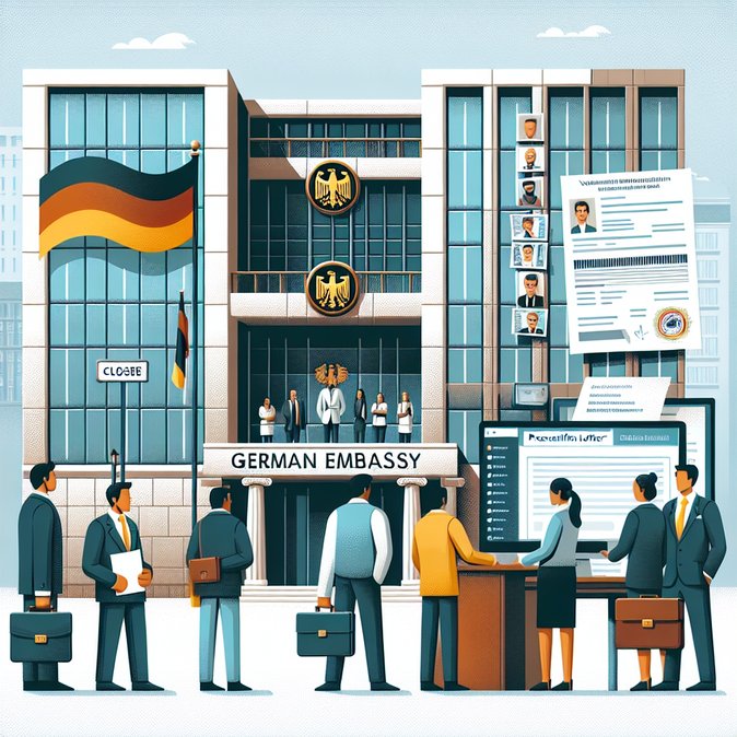 German Embassy in Islamabad Suspends Visa Services Amid Security Lock-Down