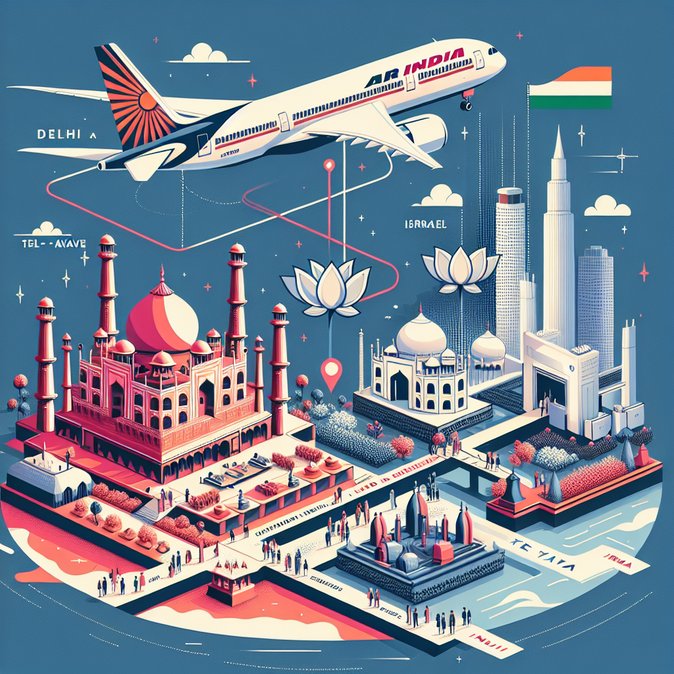 Air India to Restart Non-Stop Delhi–Tel Aviv Flights from 1 January 2026