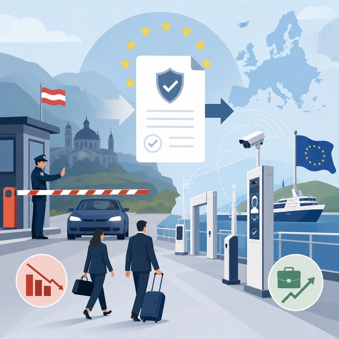 EU tells Austria and eight peers to start rolling back Schengen internal border checks