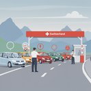 Contrôle éclair à la frontière suisse : 191 automobilistes verbalisés pour absence de vignette autoroutière à Bâle