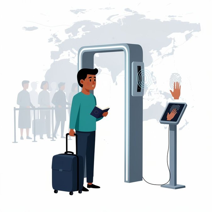 Schengen Entry/Exit System now live: new biometric border routine and unchanged insurance rules for Indians