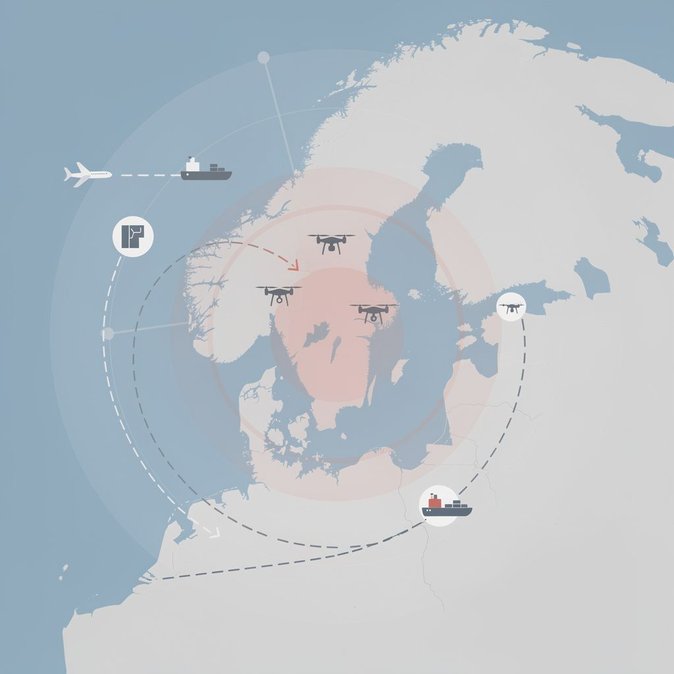 Finnish Defence Forces impose temporary no-fly and maritime exclusion zone off Kotka after drone alerts