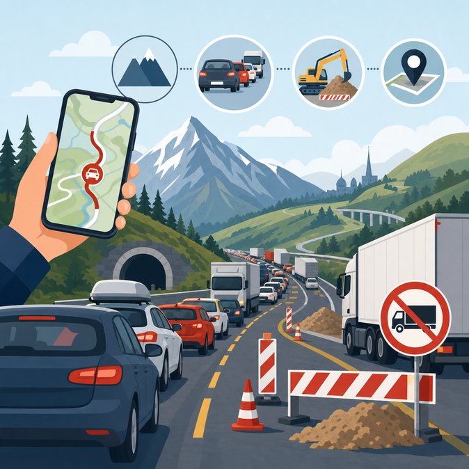 ÖAMTC Warns of Severe Pentecost Traffic and Border Queues Across Austria
