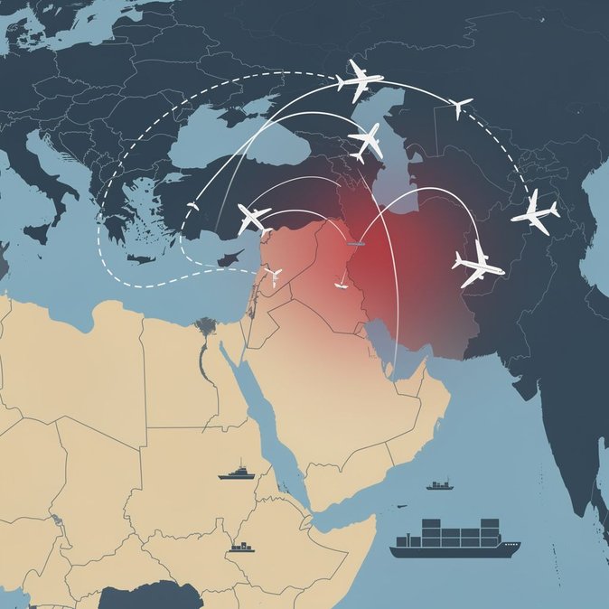 随着美伊冲突升级，欧洲航空监管机构警告航空公司避开海湾空域