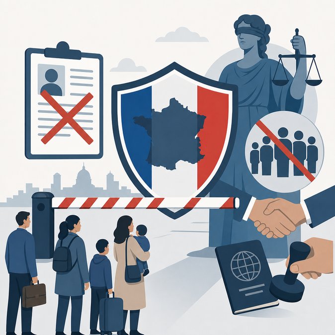 Justice Minister Gérald Darmanin urges three-year freeze on legal immigration to France