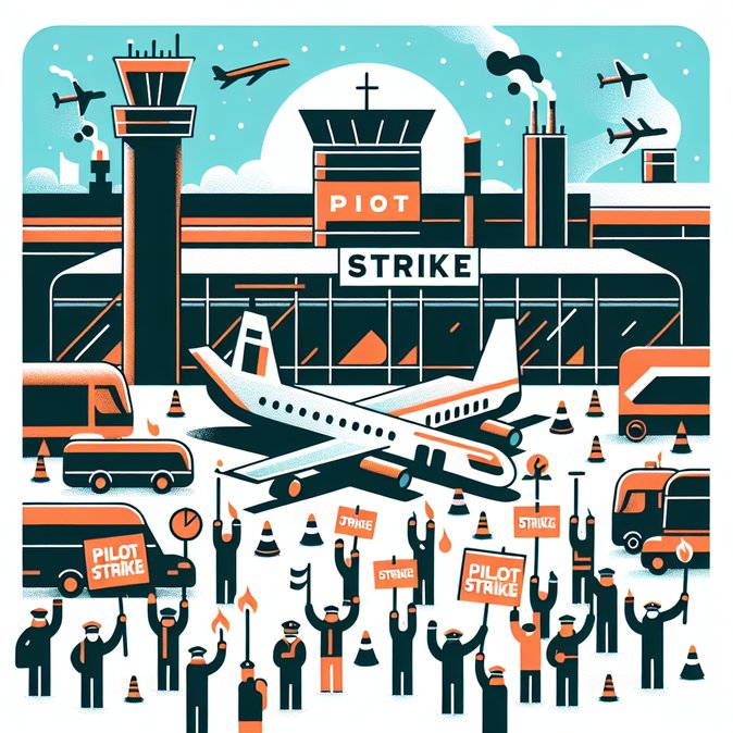 Finnish Aviation Unions Announce Eight One-Day Strikes Starting 4 December—Warning of Potential Winter Travel Chaos