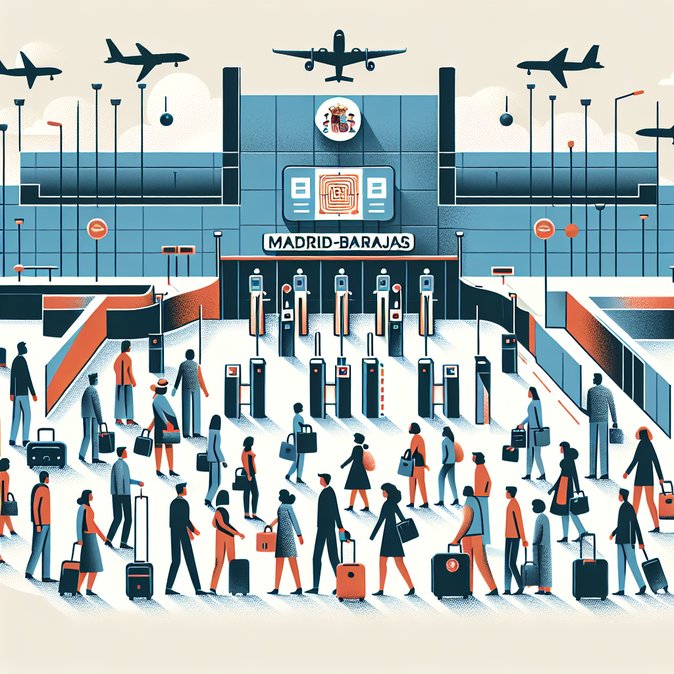 Spain Launches EU Entry/Exit System Pilot at Madrid-Barajas