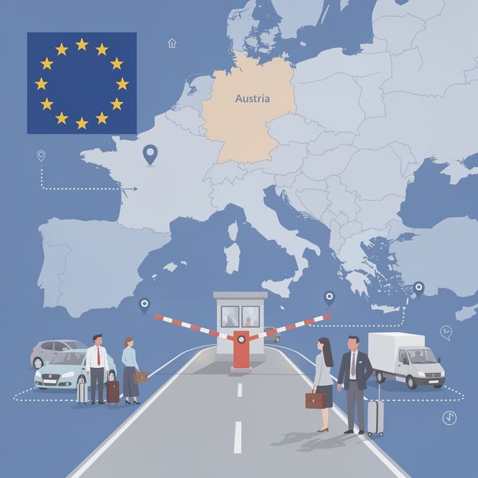 Austria restablece controles fronterizos internos de seis meses con cuatro países vecinos de la UE