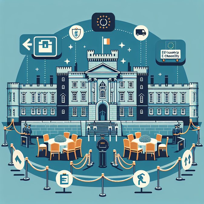 Dublin Castle closes to visitors until year-end to host EU Presidency events