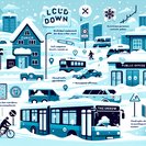 Snowstorm Halts Zurich Bus Network and Triggers Nearly 100 Road Accidents Across Switzerland