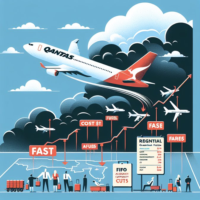 Qantas flags fare hikes and capacity cuts as fuel shock bites