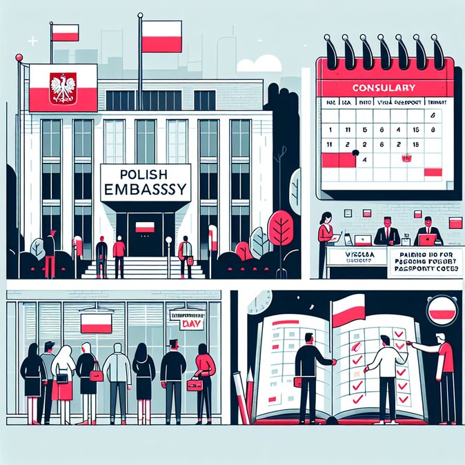 Polish Embassy closure on 10–11 November disrupts visa and passport appointments