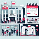 Polish Embassy closure on 10–11 November disrupts visa and passport appointments
