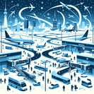 Snowstorm across northwest Europe ripples into Poland, triggering hundreds of flight delays at Warsaw and Kraków