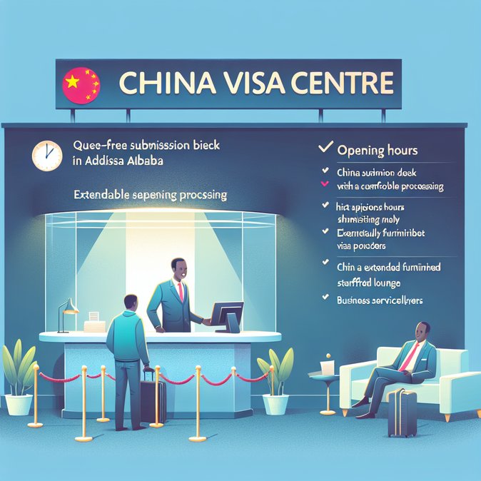 Addis Ababa Chinese Visa Centre to Launch Paid VIP Services on 29 December