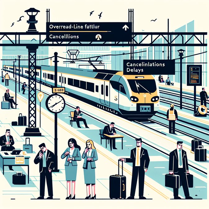 Power-Supply Fault Halts Eurostar Trains in and out of Brussels-South