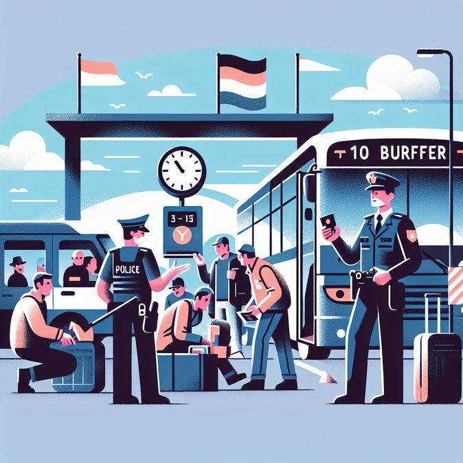 边境管控逮捕事件凸显荷兰边境持续进行的临时检查