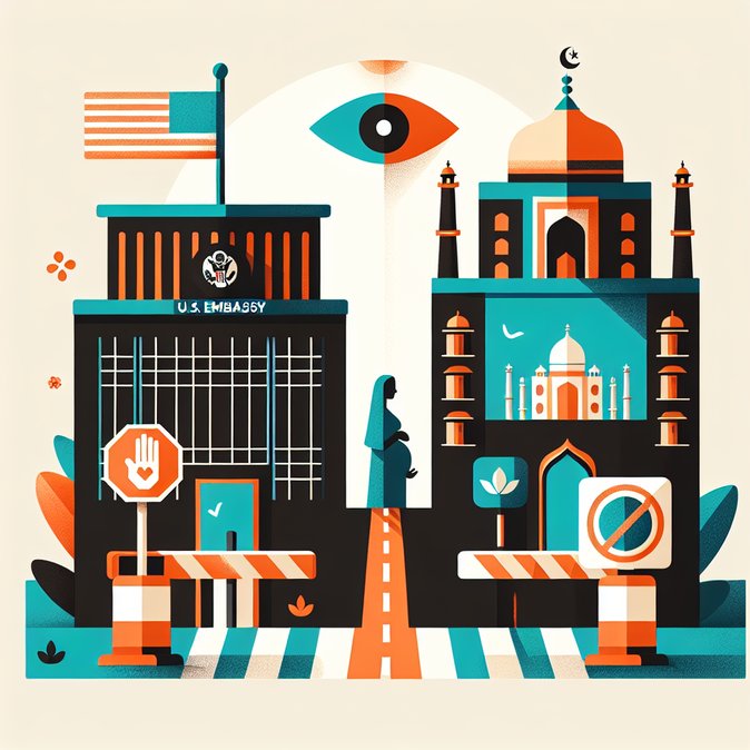 U.S. Embassy Warns Indians Against ‘Birth-Tourism’ Plans as Visa Scrutiny Widens