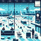 Historic Winter Storm Grounds Over 1,200 Flights at Canada’s Four Busiest Airports