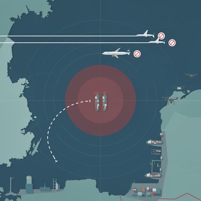 Finnish military briefly shuts Gulf of Finland air and sea lanes amid drone threat