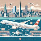 SWISS inaugura servicio de largo recorrido con Airbus A350 a Boston, presentando la nueva cabina ‘SWISS Senses’