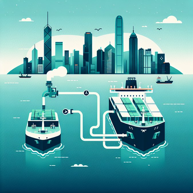 First green-methanol bunkering completed in Hong Kong, paving way for low-carbon shipping hub