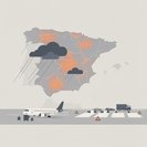 Storm Austen Triggers Flight Delays and Road Closures Across Spain