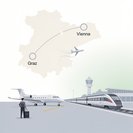 Austrian Airlines eliminará el enlace Graz-Viena a partir del invierno 2026/27