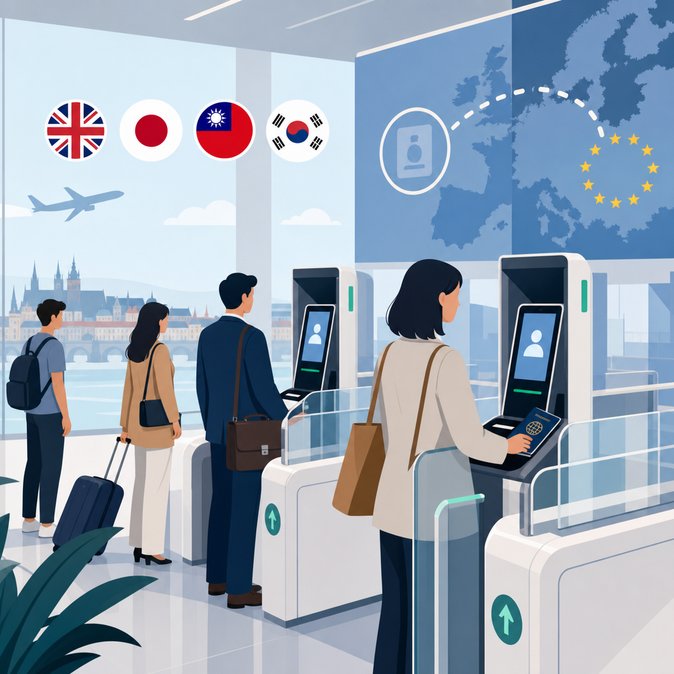 Prague Airport Opens eGATE Fast-Track to Selected Non-EU Travellers