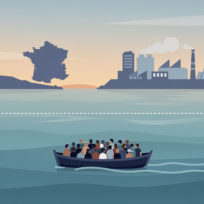 Un ‘mega bote’ de tamaño récord llega a Dover con 165 migrantes en un solo viaje