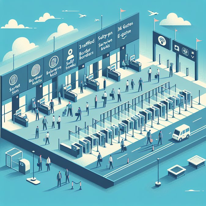 Brussels Airport installs new kiosks and e-gates ahead of EU Entry/Exit System rollout