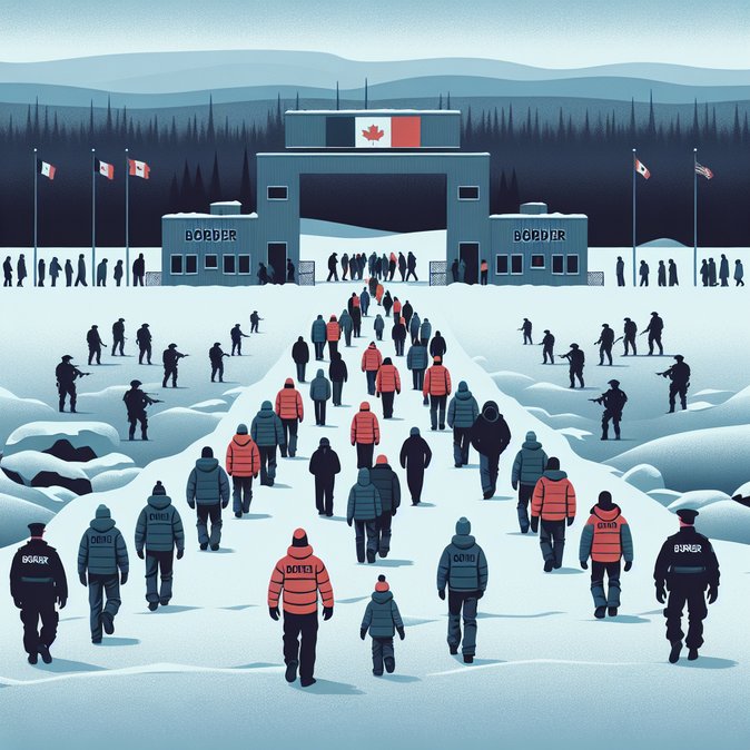 RCMP Apprehend 19 Haitian Asylum Seekers After Christmas-Night Crossing From U.S. Into Quebec