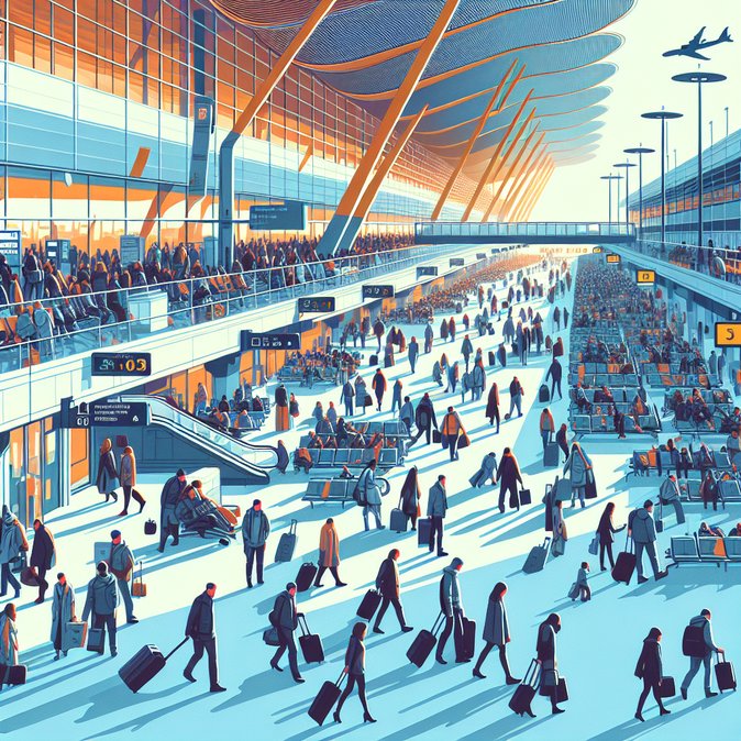 Pic d'Épiphanie : Madrid-Barajas gère 1 006 vols en une seule journée