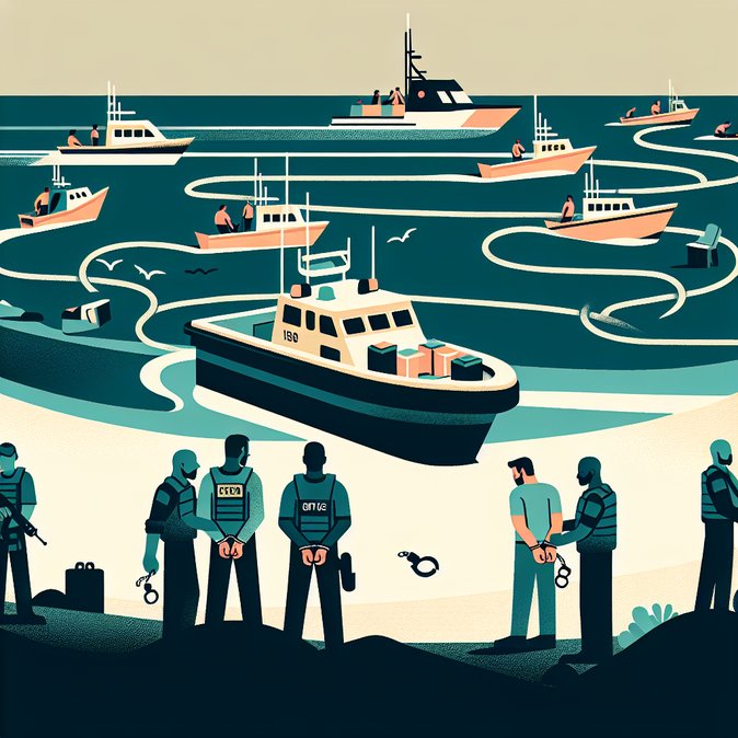 CBP and Coast Guard stop three smuggling boats off California, detain 60 in five-day sweep