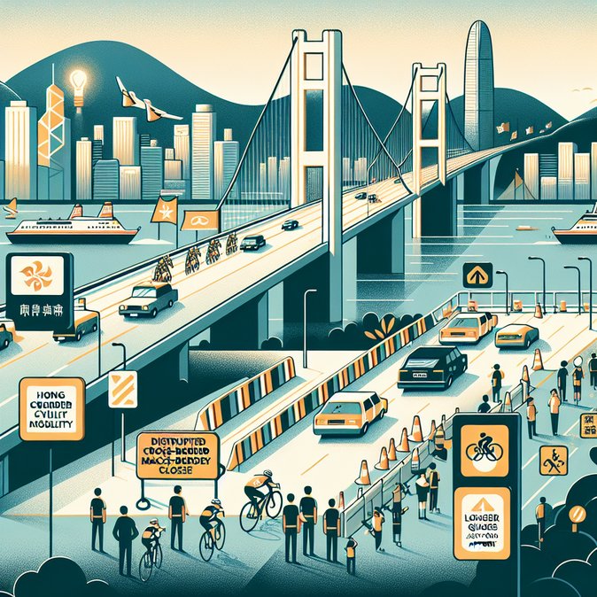National Games Cycle Race to Temporarily Close Hong Kong-Zhuhai-Macao Bridge, Disrupting Airport Access